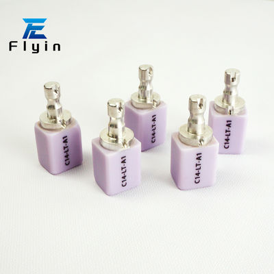 FLYIN LT HT CAD CAM লিথিয়াম ডিসিলিক্যাট ডেন্টাল ব্লক গ্লাস সিরামিক C14 B40